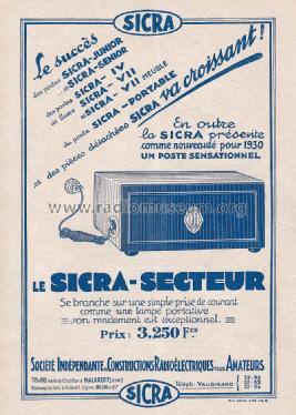 Secteur ; Sicra; Malakoff (ID = 1704905) Radio