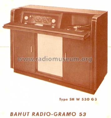 Bahut Radio-Grammo 53 SH W530G3; Siemens (ID = 128266) Radio