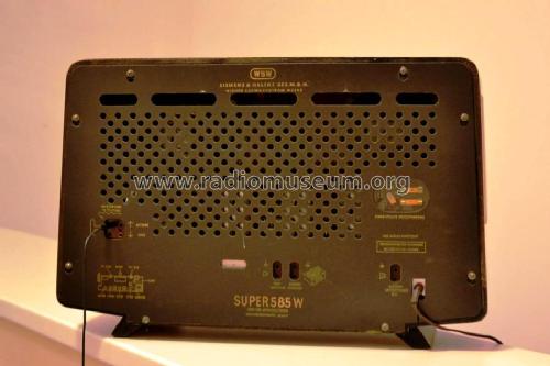 Arioso Super 585W; Siemens-Austria WSW; (ID = 1379978) Radio