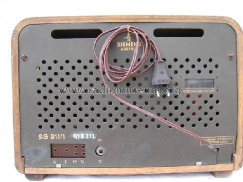 Elaphonette SG911/1; Siemens-Austria WSW; (ID = 324268) Radio