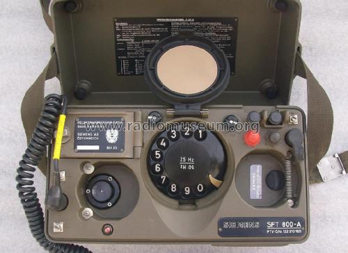 Feldtelefon SFT-800-A; Siemens-Austria WSW; (ID = 1948877) Military