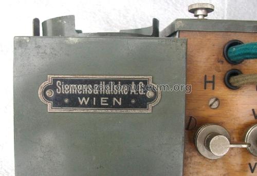 Fernsprechstelle M16; Siemens-Austria WSW; (ID = 1937544) Militaire