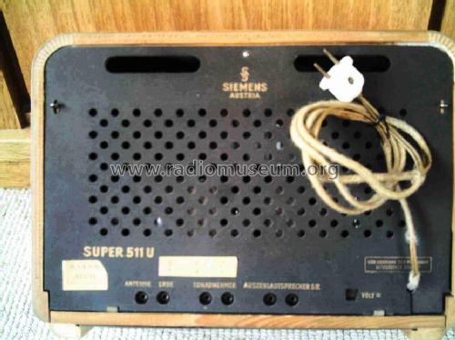 Mittelsuper 511U; Siemens-Austria WSW; (ID = 188147) Radio