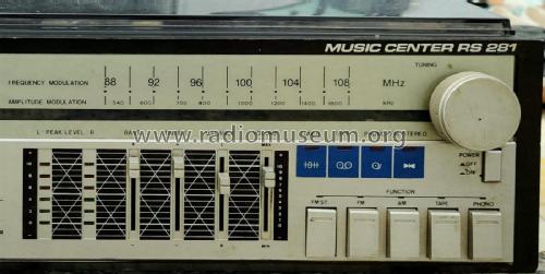 Music Center RS281 RS2817 Code: 6405; Siemens-Austria WSW; (ID = 2767321) Radio