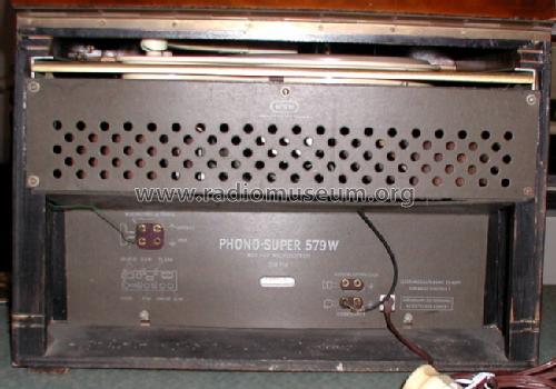 Phono Tango 579W; Siemens-Austria WSW; (ID = 567960) Radio