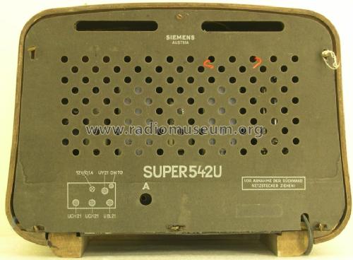 Rondo-Super 542U; Siemens-Austria WSW; (ID = 1682758) Radio