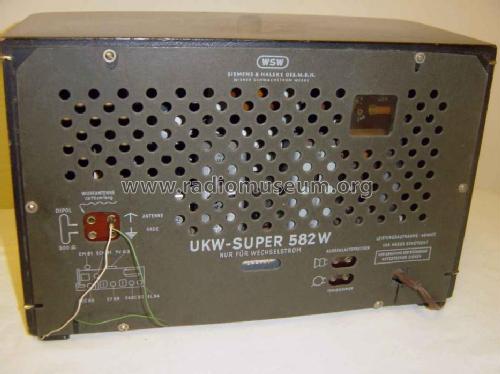 Solist 58 UKW-Super 582W; Siemens-Austria WSW; (ID = 317836) Radio