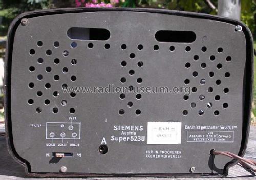 Super 523U Siebenkreis - Grazioso; Siemens-Austria WSW; (ID = 517212) Radio