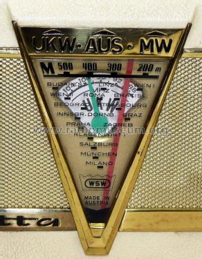UKW-Transetta 131.621C elfenbein; Siemens-Austria WSW; (ID = 964644) Radio