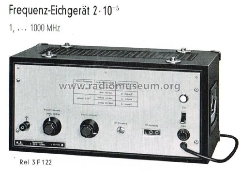 Frequenz-Eichgerät Rel 3F 122; Siemens & Halske, - (ID = 2792475) Ausrüstung