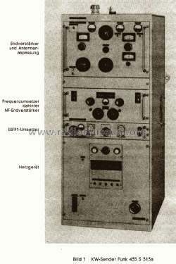 Kurzwellen-Sender 400 Watt Funk 435 S 313a; Siemens & Halske, - (ID = 2697622) Commercial Tr