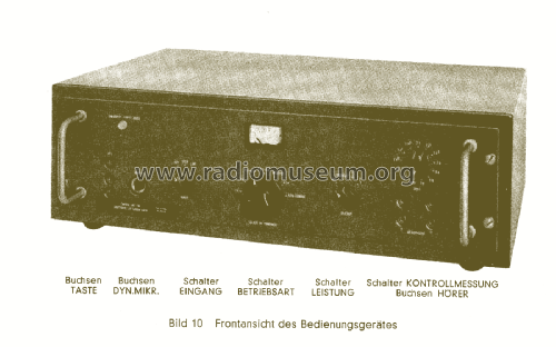 Kurzwellen-Sender 400 Watt Funk 435 S 313a; Siemens & Halske, - (ID = 2697638) Commercial Tr