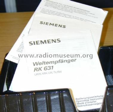 RK631; Siemens & Halske, - (ID = 2930062) Radio