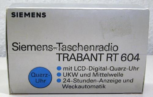 Trabant 604 RT 604; Siemens & Halske, - (ID = 2703949) Radio