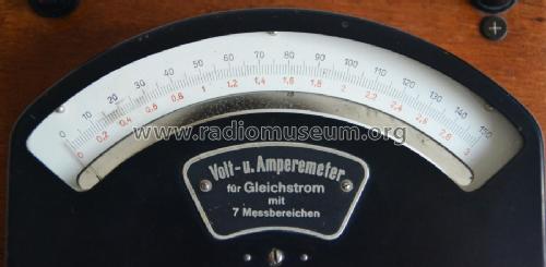 Volt- u. Amperemeter für Gleichstrom ; Siemens & Halske, - (ID = 3026042) Equipment