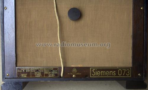 073; Siemens & Halske, - (ID = 71208) Lautspr.-K
