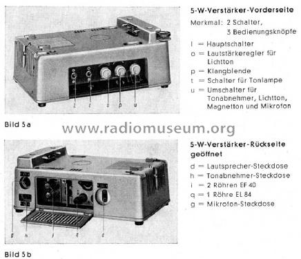 16 mm Schmalfilm-Projektor 2000; Siemens & Halske, - (ID = 291977) R-Player