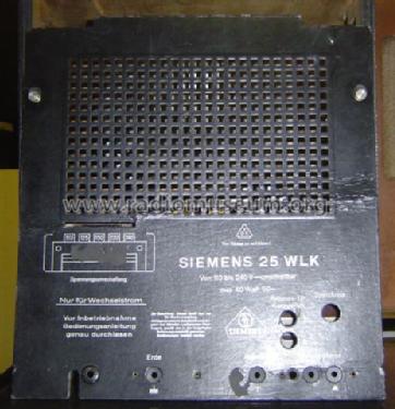 25WLK; Siemens & Halske, - (ID = 706586) Radio