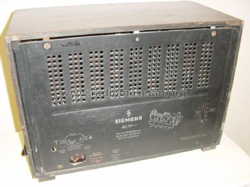 40W; Siemens & Halske, - (ID = 96725) Radio