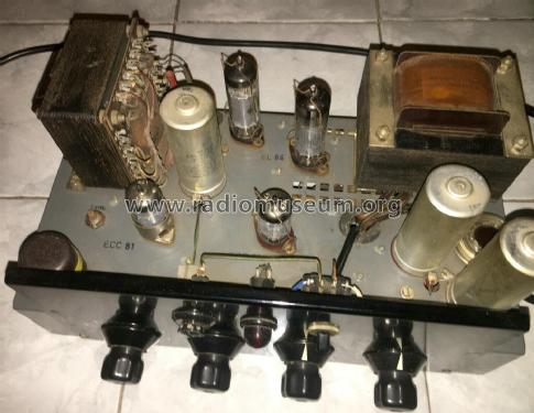 10 W Tischverstärker 6S Ela 2427; Siemens & Halske, - (ID = 2488961) Ampl/Mixer