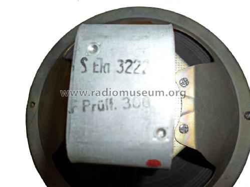 6S Ela 3222; Siemens & Halske, - (ID = 1574521) Speaker-P