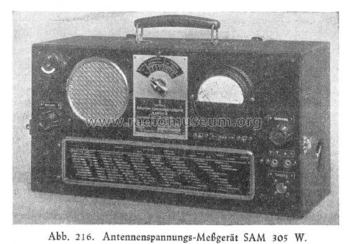 Antennenspannungs-Messgerät SAM305W; Siemens & Halske, - (ID = 2474729) Equipment