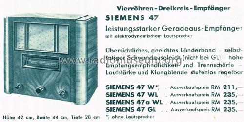 Ätherzepp 47GL; Siemens & Halske, - (ID = 1594698) Radio