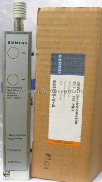 Bereichsselektor; Band Selector; S43270-V-A; Siemens & Halske, - (ID = 460047) HF-Verst.