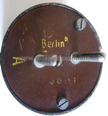 Berlin-Stecker ; Siemens & Halske, - (ID = 1734086) Galène