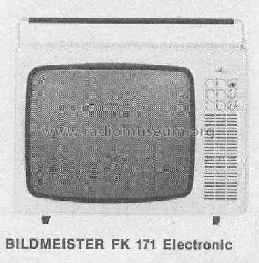 Bildmeister Electronic FK171; Siemens & Halske, - (ID = 445413) Television