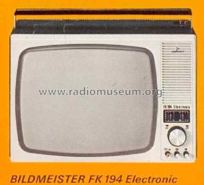 Bildmeister Electronic FK 194; Siemens & Halske, - (ID = 1339143) Television