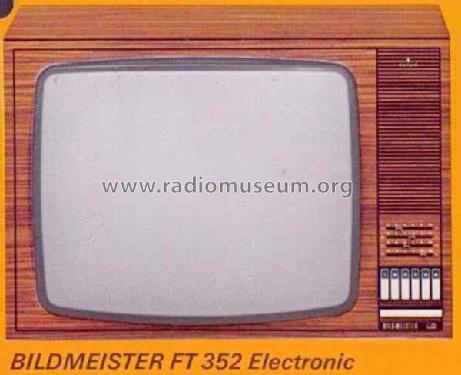 Bildmeister Electronic FT 352; Siemens & Halske, - (ID = 1339139) Television