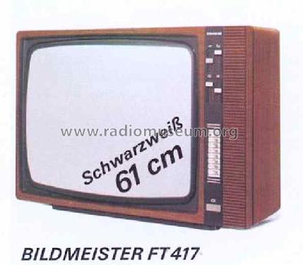 Bildmeister FT417; Siemens & Halske, - (ID = 1337437) Televisore
