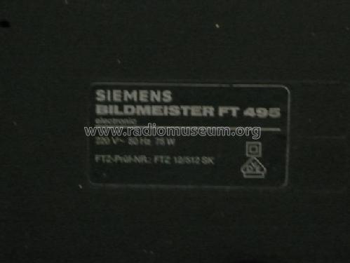 Bildmeister FT495; Siemens & Halske, - (ID = 1628692) Télévision