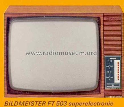 Bildmeister Superelectronic FT 503; Siemens & Halske, - (ID = 1339128) Fernseh-E