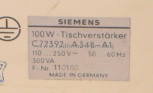 C72392-A348-A1; Siemens & Halske, - (ID = 396254) Ampl/Mixer