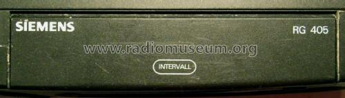 Digital Clock Radio Cassette Player RG 405 Q6; Siemens & Halske, - (ID = 2446103) Radio