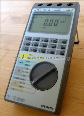 Digital Multimeter B1022; Siemens & Halske, - (ID = 1848835) Equipment