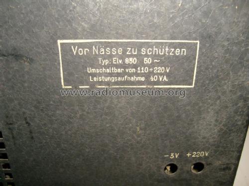 Elv830; Siemens & Halske, - (ID = 2001716) Ampl/Mixer
