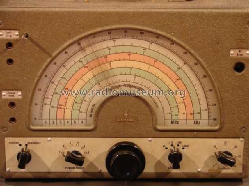 Empfänger Prüfgenerator - Empf.-Prüfsender Rel.Sk.VII D9/15c - Rel.send.22c; Siemens & Halske, - (ID = 182777) Ausrüstung