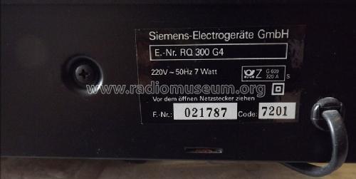 Equalizer RQ300G4; Siemens & Halske, - (ID = 1435944) Misc