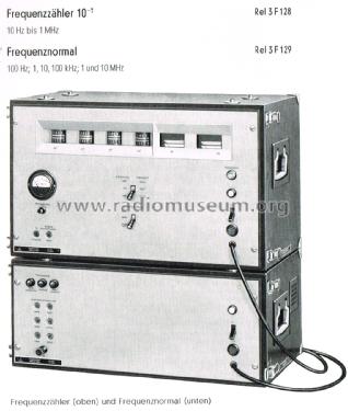 Frequenznormal Rel 3F 129; Siemens & Halske, - (ID = 2158198) Equipment