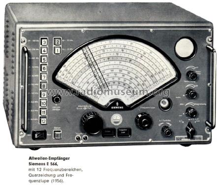 Funk E566 745E310; Siemens & Halske, - (ID = 2238560) Commercial Re