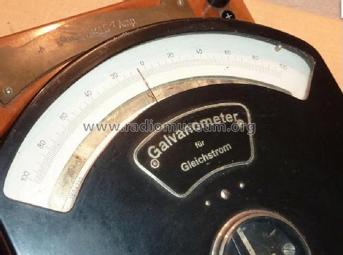 Galvanometer für Gleichstrom 9V; Siemens & Halske, - (ID = 2382766) Equipment
