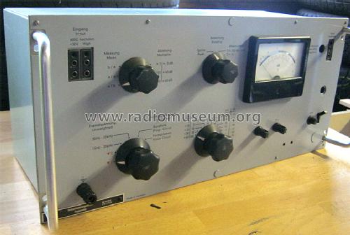 Geräuschspannungsmesser - Psophometer Rel 3U33 e2, f2, g2, h2; Siemens & Halske, - (ID = 1596850) Ausrüstung