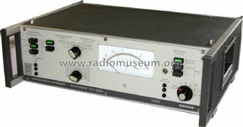 Geräuschspannungsmesser - Psophometer U2133; Siemens & Halske, - (ID = 651491) Equipment