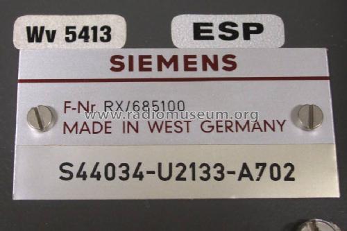 Geräuschspannungsmesser - Psophometer U2133; Siemens & Halske, - (ID = 675208) Equipment