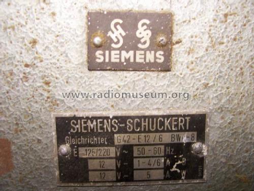 Gleichrichter 110-220V AC G42 - E12/6 BWu-8; Siemens & Halske, - (ID = 631834) Ausrüstung