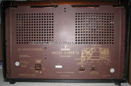 Gross-Super 53 SH924W; Siemens & Halske, - (ID = 414403) Radio