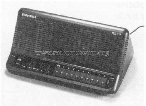 Heimradio RG317F2; Siemens & Halske, - (ID = 551678) Radio